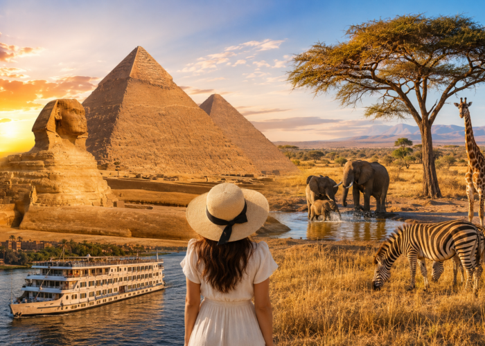 Safari en Kenia y Egipto