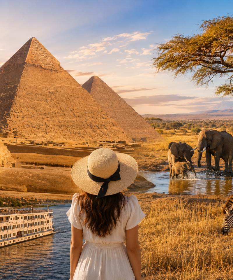 Safari en Kenia y Egipto